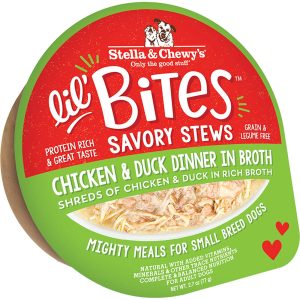 Stella & Chewy's Lil' Bites Savory Stew Chicken & Duck, 2.7 oz (Case of 12)
