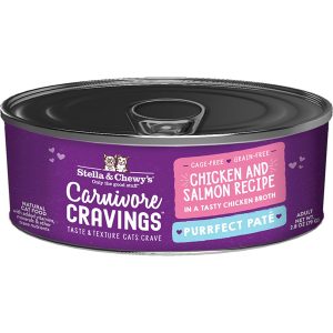 Stella & Chewy's Carnivore Cravings Pâté Chicken & Salmon, 2.8 oz (Case of 24)