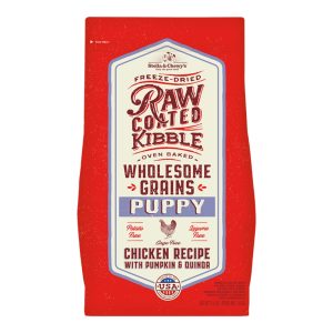 Stella & Chewy's Raw Coated Wholesome Grains Puppy Chicken Dry Dog Food, 3.5 lb