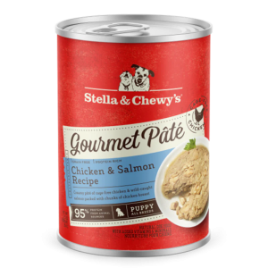 Stella & Chewy's Gourmet Pâté Puppy Chicken & Salmon, 12.5 oz (Case of 12)