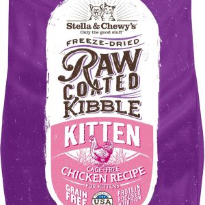 Stella & Chewy's Raw Coated Kitten Dry Food, Cage-Free Chicken, 2.5 lb