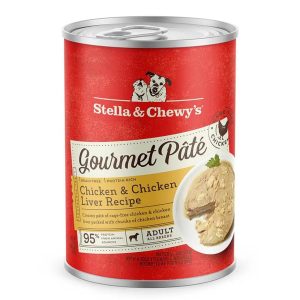 Stella & Chewy's Gourmet Pâté Chicken & Chicken Liver, 12.5 oz (Case of 12)