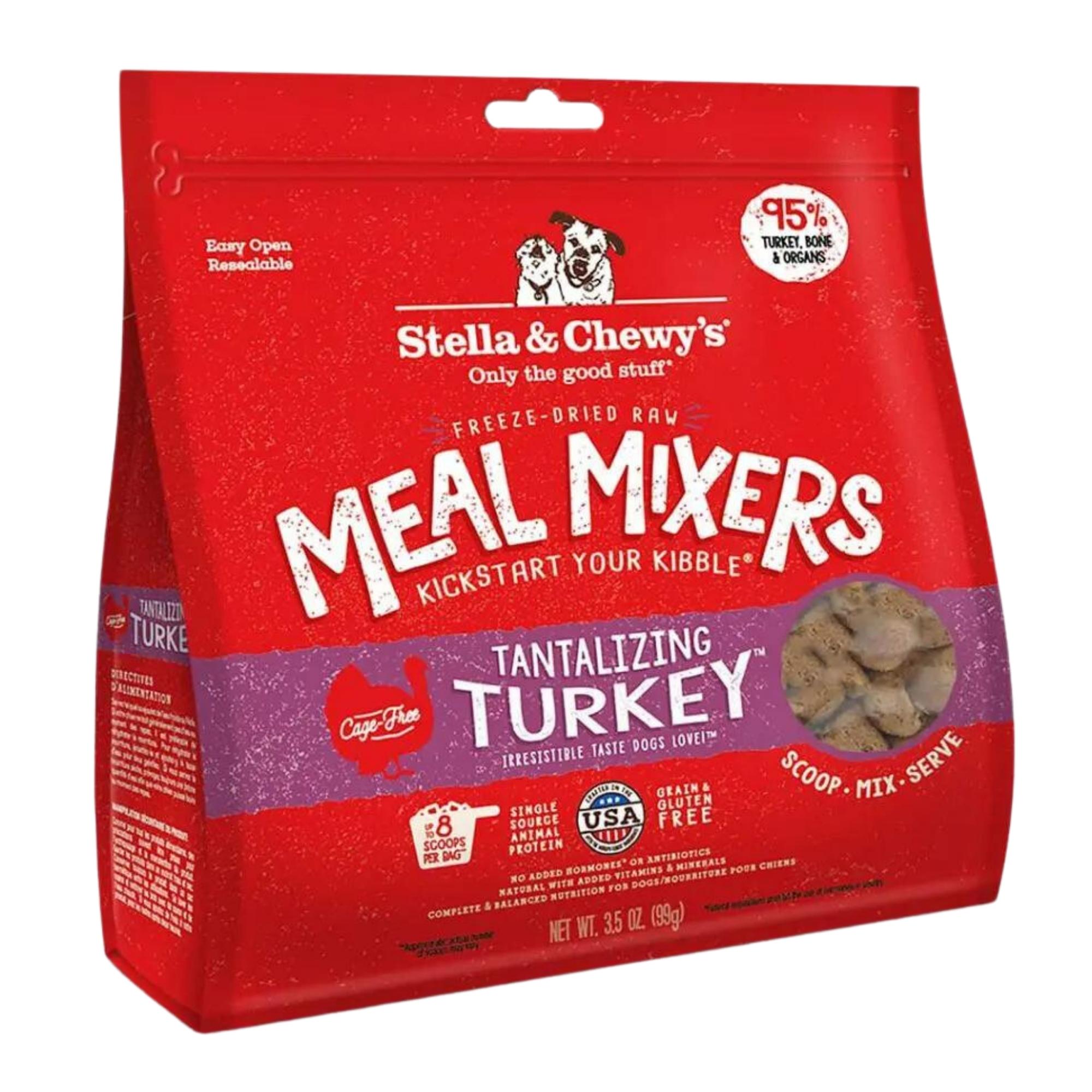 Stella & Chewy's Freeze-Dried Raw Tantalizing Turkey Meal Mixers for Dogs - Image 3