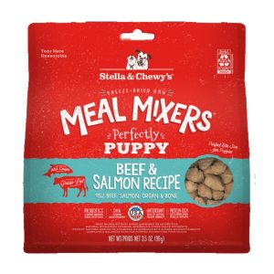 Stella & Chewy's Freeze-Dried Raw Puppy Beef & Salmon Meal Mixers for Dogs