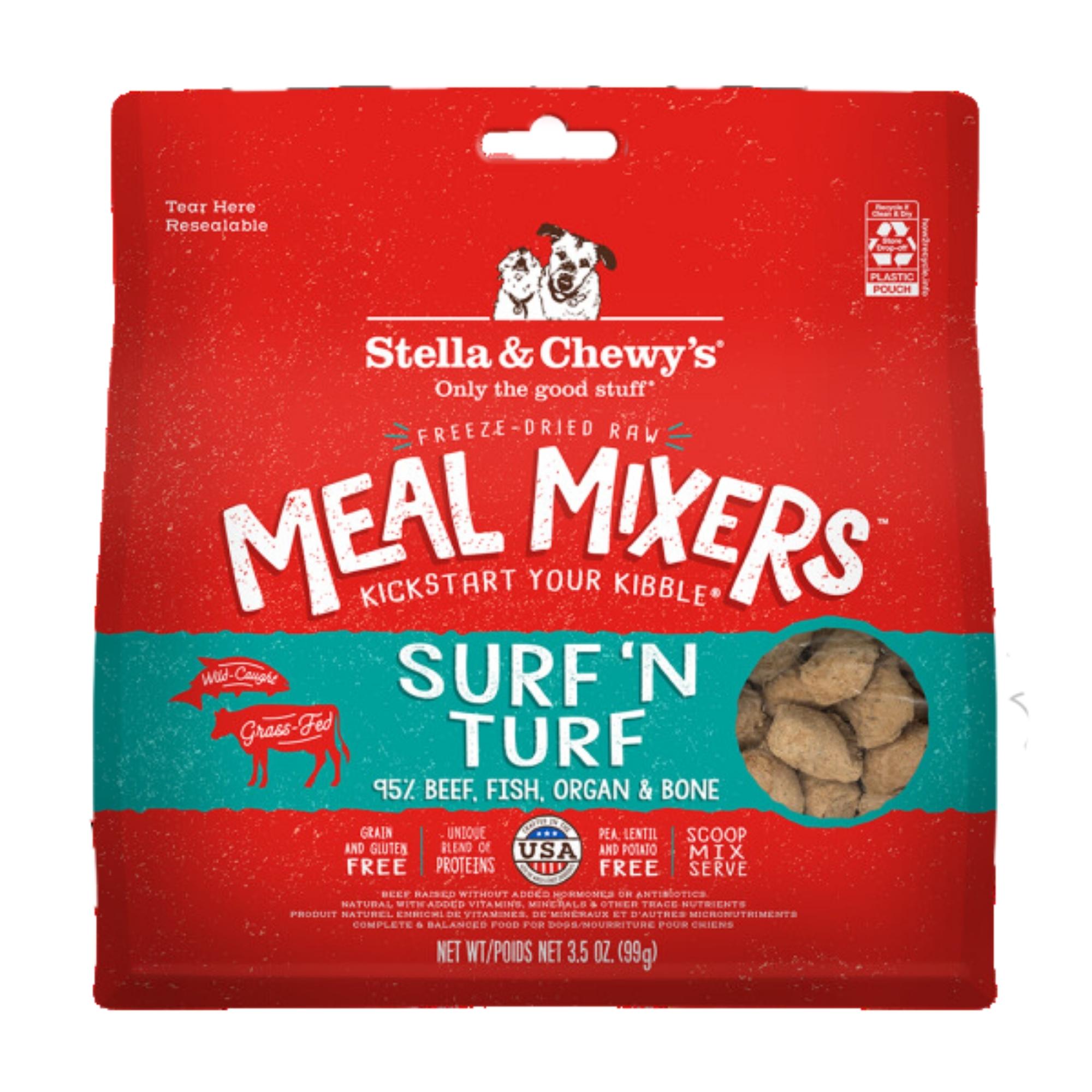 Stella & Chewy's Freeze-Dried Raw Surf & Turf Meal Mixers for Dogs - Image 2