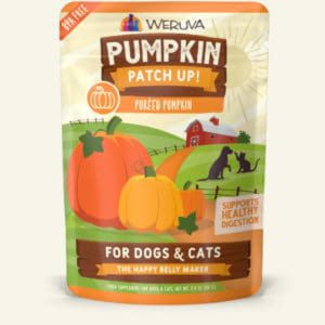 Weruva Pumpkin Variety Pack Supplement Pouch for Dogs & Cats, 2.8 oz, 12 Pack