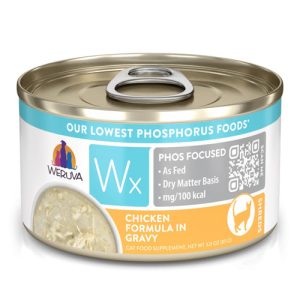 Weruva Wx Phos Focused Chicken in Gravy, 3 oz (Case of 12)