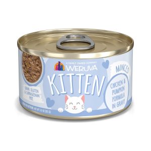 Weruva Kitten Chicken & Pumpkin in Gravy, 3 oz (Case of 12)