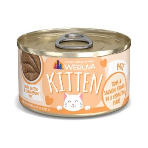 Weruva Kitten Tuna & Salmon Purée, 3 oz (Case of 12)