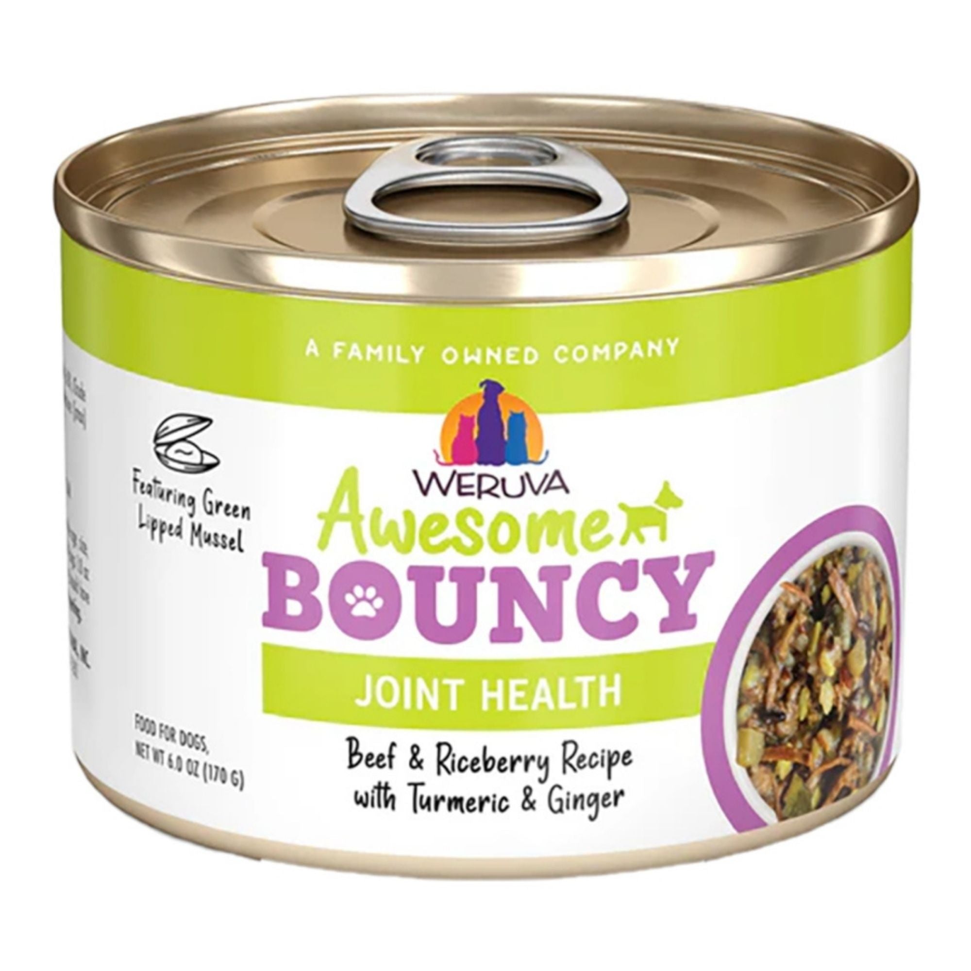 Weruva Awesome Bouncy Beef & Rice Wet Dog Food