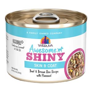 Weruva Awesome Shiny Beef & Rice Wet Dog Food