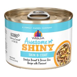 Weruva Awesome Shiny Chicken & Rice Wet Dog Food