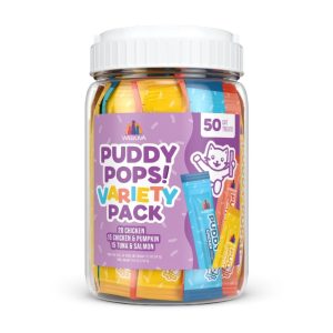 Weruva Puddy Pops Lickable Cat Treat Variety Pack