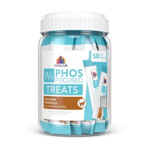 Weruva Wx Phos Focused Lickable Cat Treat, Chicken, 50 Count