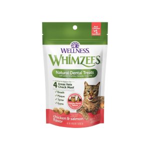 WHIMZEES Cat Dental Treats, Chicken & Salmon