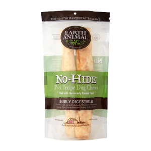 Earth Animal No-Hide Pork Chews Multi-Size Dog Chews