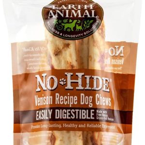 Earth Animal No-Hide Venison Chews Multi-Size Dog Chews