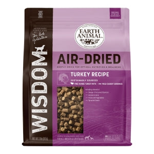 Earth Animal Wisdom Air-Dried Dog Food, Turkey, 2 lb