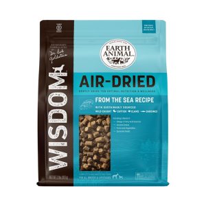 Earth Animal Wisdom Air-Dried Dog Food, From the Sea, 2 lb
