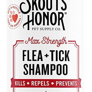 Skouts Honor Dog Shampoo Flea And Tick 16oz.