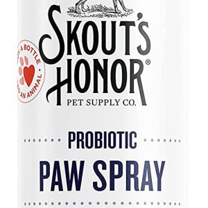 Skouts Honor Dog Cat Probiotic Paw Spray 8oz.