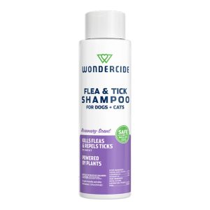 Wondercide Dog & Cat Flea & Tick Rosemary Shampoo with Natural Essential Oils