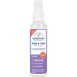 Wondercide Dog & Cat Rosemary Flea & Tick Spray For Pets & Home With Natural