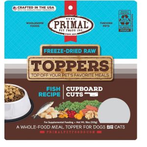 Primal Cupboard Cuts Freeze-Dried Pork Topper for Dogs & Cats, 18 oz