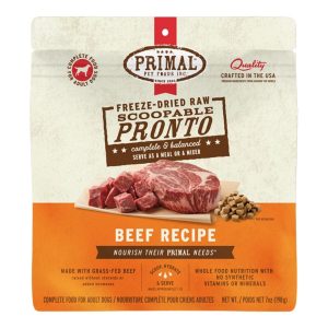 Primal Raw Pronto Beef Freeze-Dried Dog Food