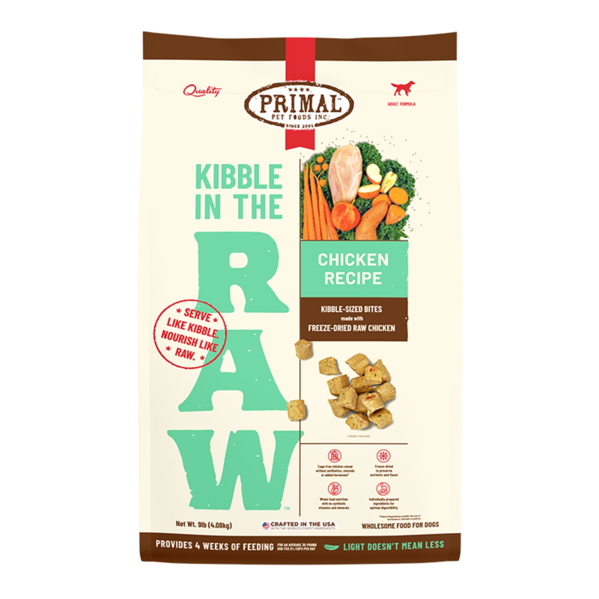 Primal Kibble in the Raw Chicken Freeze-Dried Dog Food - Image 7