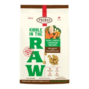 Primal Kibble in the Raw Small Breed Freeze-Dried Dog Food