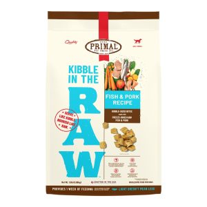 Primal Kibble in the Raw Fish Freeze-Dried Dog Food