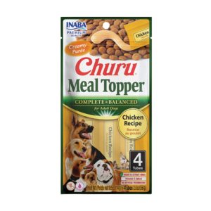 Inaba Churu Meal Topper for Dogs, Chicken, 2 oz (6 Pack)