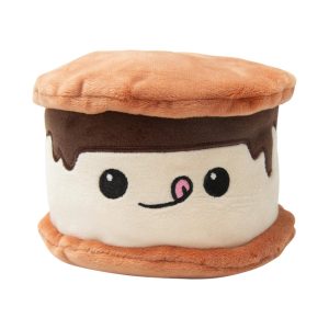 Snugarooz Summer The Smore Plush Dog Toy 4.25 in.