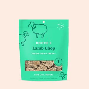 Bocce's Bakery Freeze-Dried Lamb Chop Dog Treats, 3 oz