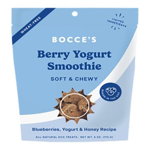 Bocce's Bakery Soft & Chewy Berry Smoothie Dog Treats, 6 oz