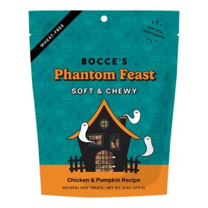 Bocce's Bakery Phantom Feast Soft & Chewy Dog Treats, 6 oz