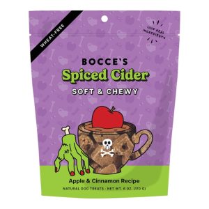 Bocce's Bakery Spiced Cider Soft & Chewy Dog Treats, 6 oz