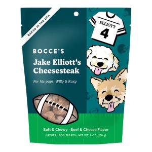 Bocce's Bakery Cheesesteak Soft & Chewy Treats Dog Treats, 6 oz