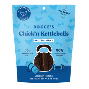 Bocce's Bakery Protein Cuts Chick'N Kettlebells Dog Treats, 5 oz
