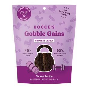 Bocce's Bakery Protein Cuts Gobble Gains Dog Treats, 5 oz