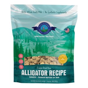 Shepherd Boy Farms Freeze-Dried Alligator Dog Food, 14 oz