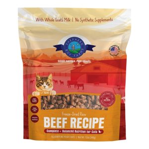 Shepherd Boy Farms Freeze-Dried Cat Food, Beef, 12 oz