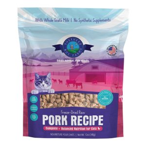 Shepherd Boy Farms Freeze-Dried Cat Food, Pork, 12 oz