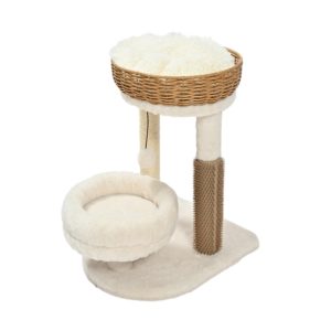 Max & Marlow Rattan Wicker Cat Tree