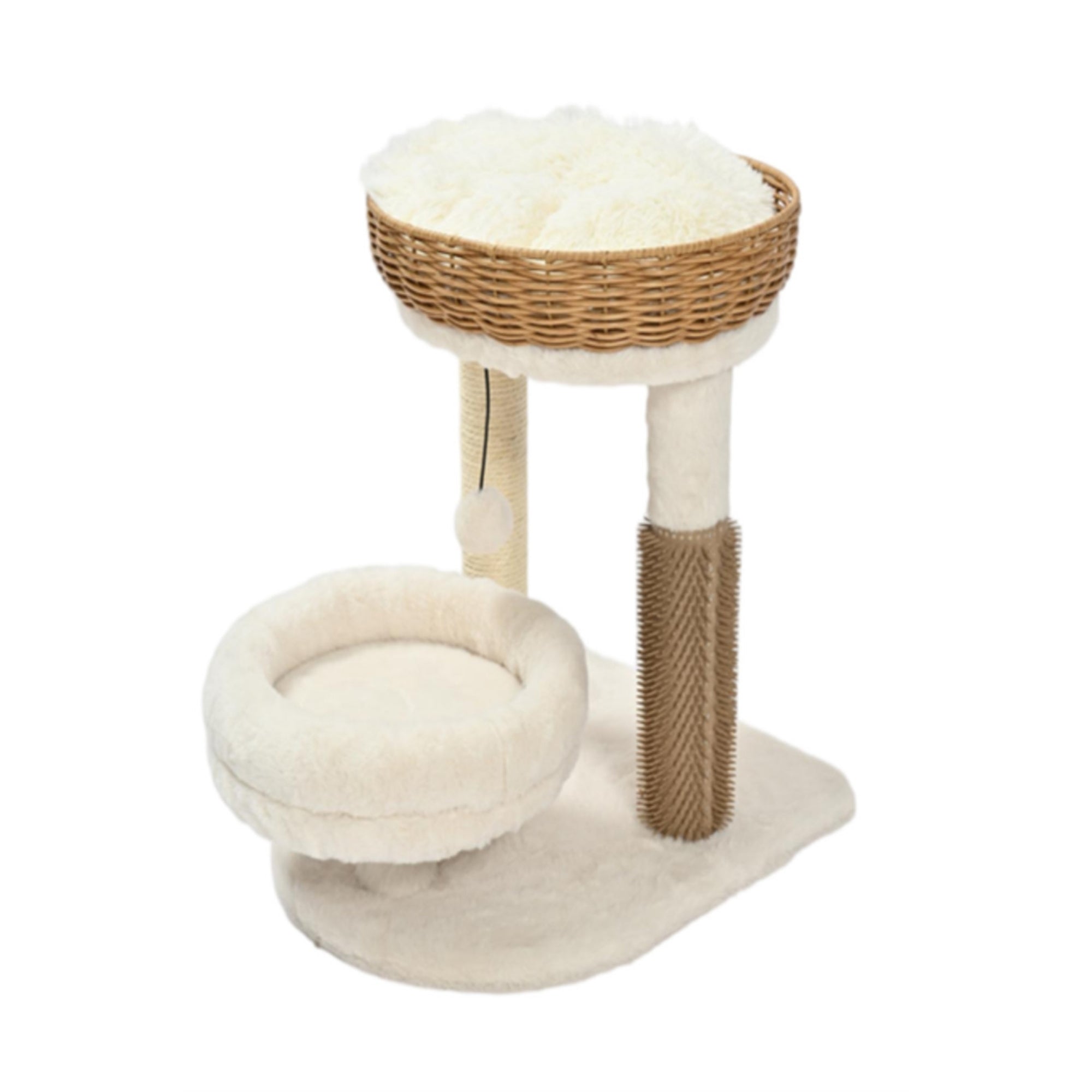 Max & Marlow Rattan Wicker Cat Tree