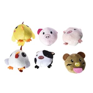 Max & Marlow Cat Farm Animals Assorted 6pk