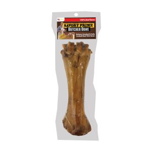 Savory Prime Butcher Bone Hickory Smoked Beef Shin Bone Dog Chews