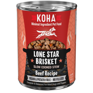 KOHA Grain-Free Lone Star Slow Cooked Stew, 12.7 oz (Case of 12)