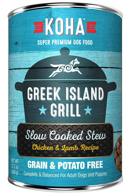 KOHA Grain-Free Greek Island Slow Cooked Stew, 12.7 oz (Case of 12)